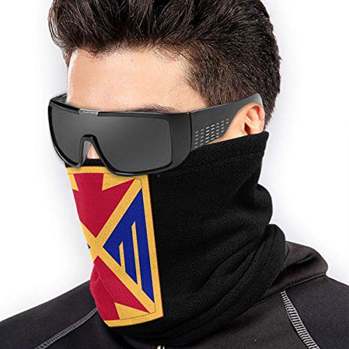 DFGHG 10 ° Ejército Aire y Comando de Defensa de Misiles Microfibra Calentador de Cuello Bufanda Polaina Sombreros Mascarilla Bandanas