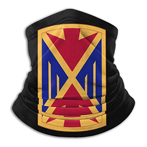 DFGHG 10 ° Ejército Aire y Comando de Defensa de Misiles Microfibra Calentador de Cuello Bufanda Polaina Sombreros Mascarilla Bandanas