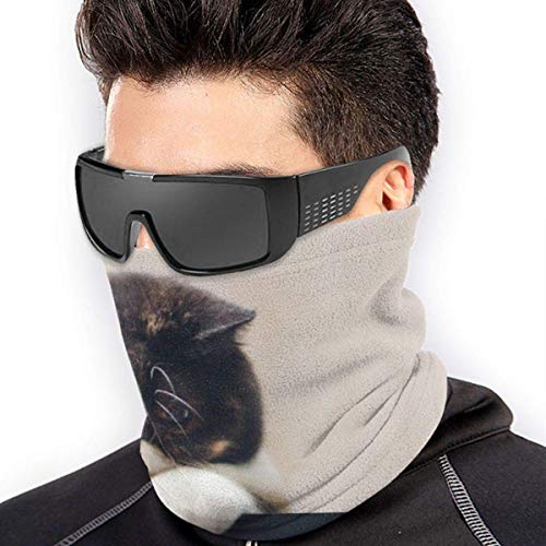 DFGHG Camping Senderismo Ropa Hombre Sombreros Sombreros Sombreros multifuncionales blog_yummypets_chat_triste2_04_14 Unisex Microfiber Neck Warmer Headwear Face Scarf Mask For Winter Cold Weather Mas