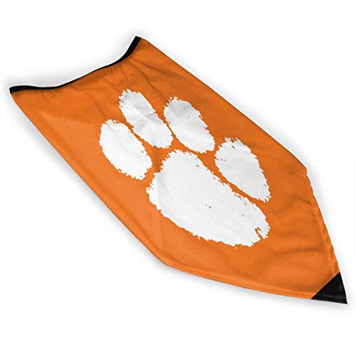 DFGHG Máscara y respirador Máscara antipolvo plegable Protección facial Alergia antipolen Windproof Sports Mask Clemson Tiger Paw Unisex Outdoor Mask Face Neck Gaiter Face Scarf Bandana Mask for Men&W