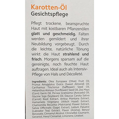 Diaderma - Aceite de zanahoria para el cuidado facial (6 unidades de 30 ml)