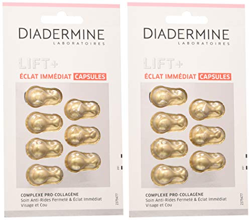 Diadermine – Lift + Cápsulas antiarrugas Eclat immdiat – 4 ml – juego de 2