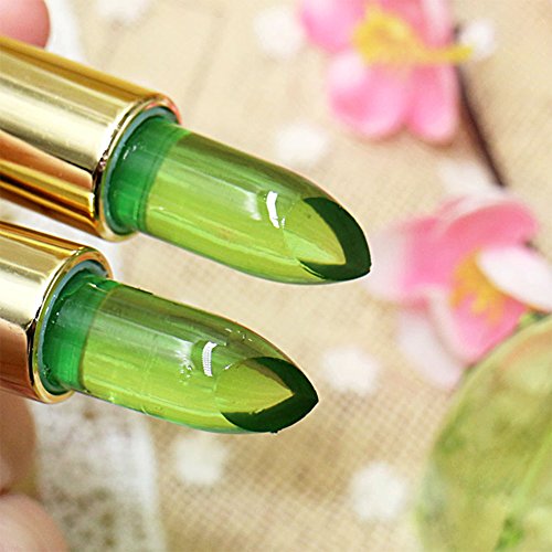 Diafrican Labios hidratantes Pintalabios, Labial Orgánico de La Jalea de Vera del Aloe Labios, Lápiz Labial Brillo de Labios Impermeable Duradera Maquillaje, Aloe Labios Hidratantes Pintalabios