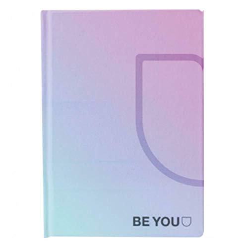 Diario escolar Be You Be Play Edición Especial Limitada - u Be Yourself Standard Rosa Morado Difuminado 2020-2021 + Incluye llavero + bolígrafo de colores + marcapáginas
