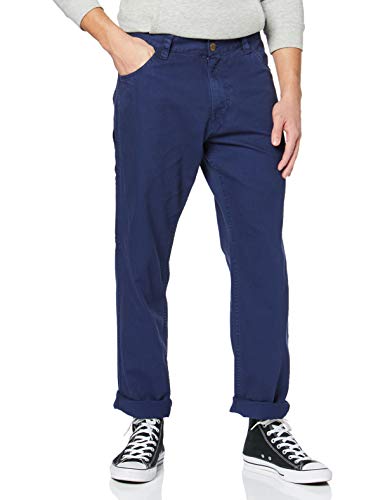 Dickies Fairdale, Pantalones para Hombre, Azul (Deep Blue Deb), W33/L34