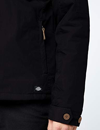 Dickies Milford Abrigo, Negro (Black), Medium (Tamaño del Fabricante:Med'm) para Hombre