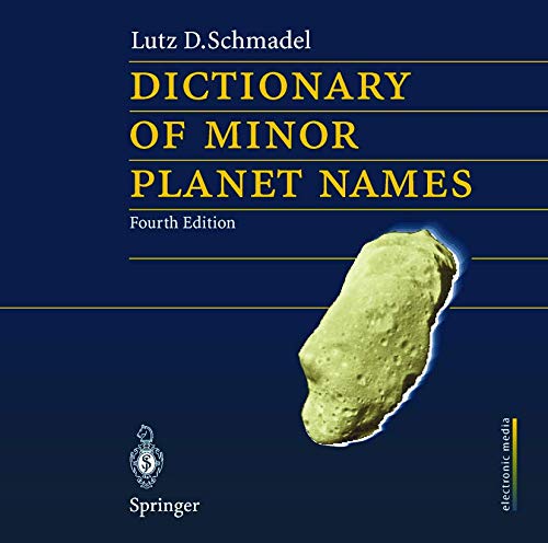 Dictionary of Minor Planet Names: The Catalogue