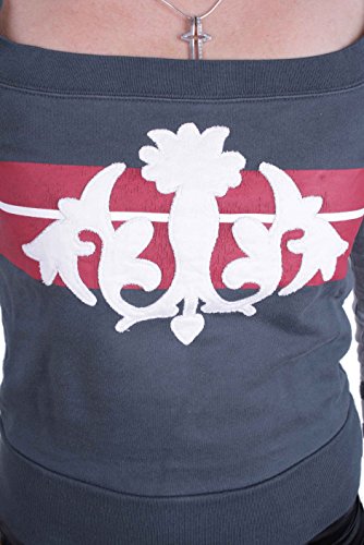 Diesel Sudadera De Mujer Camiseta Sadery Blanco, Gris - gris, XS