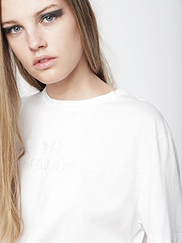 Diesel T-Daria Camiseta, Blanco (100 100), X-Small (Tamaño del Fabricante:XS) para Mujer