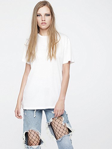 Diesel T-Daria Camiseta, Blanco (100 100), X-Small (Tamaño del Fabricante:XS) para Mujer