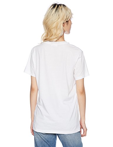 Diesel T-Flavia-B Camiseta, Blanco (100 100), Large (Tamaño del Fabricante:L) para Mujer