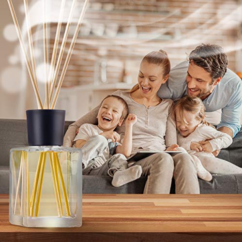 Difusor de Lámina Palos de Bambú de Repuesto 50pcs - 23cm - 3 mm para Difusor de Aceite de Fragancia de Habitación - Aromas de Habitación