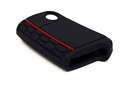 DigitalTech® - Funda Llave Coche. Golf,MK,Polo,Jetta,Touran,T-ROC,Tiguan,Seat Leon,Ibiza,Toledo,Arona,Ateca,Skoda Rapid Spaceback,Fabia,Karoq,Octavia, Superb, etc.