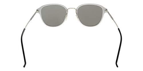 Dior AL13.9 NR TC0 Gafas de sol, Negro (Silver Blk/Brown Grey), 52 para Hombre