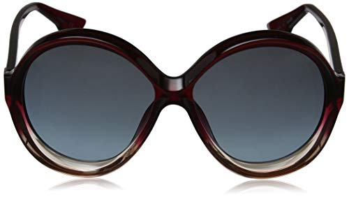 Dior DIORBIANCA I7 0T5 Gafas de Sol, Rojo (Burgundy Pink/Grey Grey), 58 para Mujer