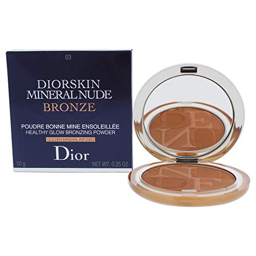 Dior Diorskin Mineral Nude Bronze, Bronceador e iluminador facial (003) - 30 ml.