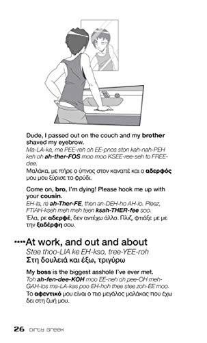 Dirty Greek: Everyday Slang from "What's Up?" to "F*%# Off!" (Dirty Everyday Slang)