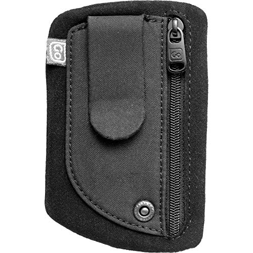 Diseñar Ir bolsa Clip equipaje, Negro, un tamaño