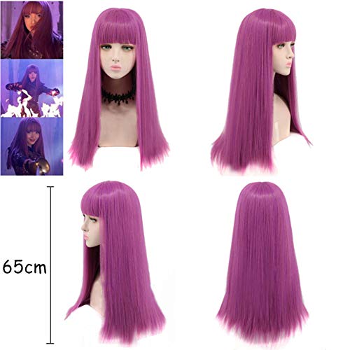 Disfraz de Descendientes 3 Audrey Mal Evie Carlos Jay Celia Disfraz de Fiesta de Halloween Vestido de dragón para niños y Adultos