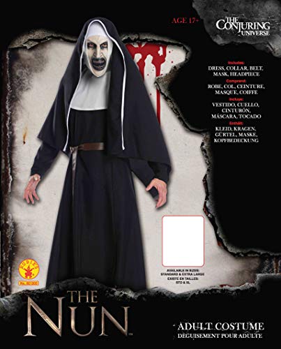 Disfraz de monja The Nun Deluxe para adulto, Talla XL (Rubie's 821203-XL)