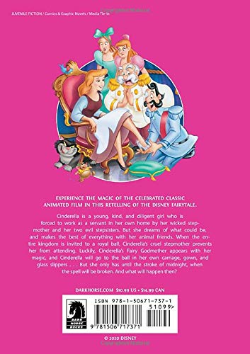 DISNEY CINDERELLA STORY OF MOVIES IN COMICS HC