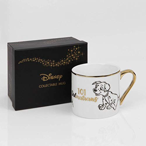 Disney Classic - Taza 101 Dálmatas coleccionable con caja de regalo