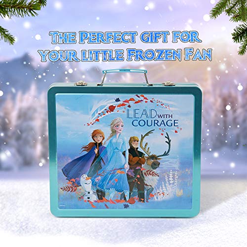 Disney Frozen 2 El Reino del Hielo Set Creativo para Niñas, Kit de Manualidades para Pintar Juego Completo de 60 Piezas, Incluye Lapices, Cuaderno de Dibujar y Rotuladores, Regalos para Niñas