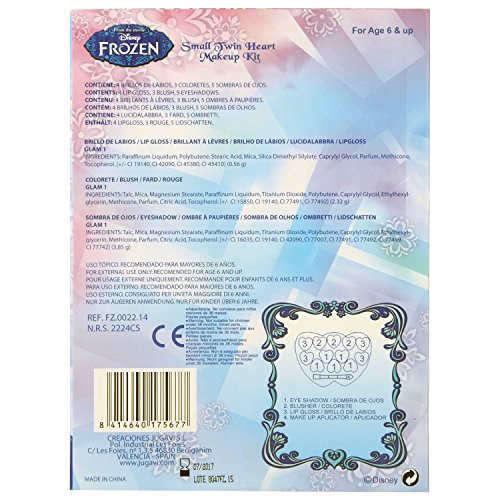 Disney FZ.0022.14 - Paleta de maquillaje, 13 piezas