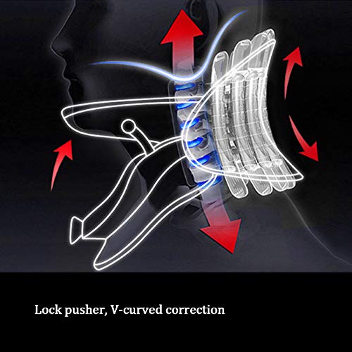 Dispositivo cervical de la espina dorsal del cuello de tracción, Dispositivo de tracción cervical - Cuello y el alivio del dolor de hombro para la tracción caseros columna vertebral de alineación