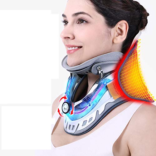 Dispositivo cervical de la espina dorsal del cuello de tracción, Dispositivo de tracción cervical - Cuello y el alivio del dolor de hombro para la tracción caseros columna vertebral de alineación