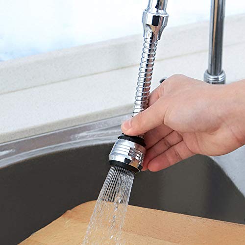 Dispositivo de extensión de la cabeza del rociador del grifo universal ducha de la cocina dispositivo largo que ahorra agua grifo de la boquilla de espuma