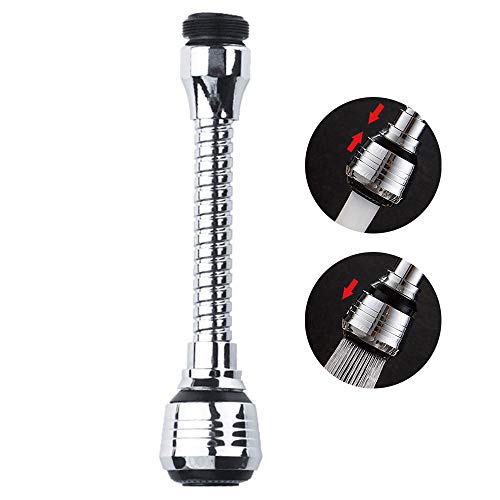 Dispositivo de extensión de la cabeza del rociador del grifo universal ducha de la cocina dispositivo largo que ahorra agua grifo de la boquilla de espuma