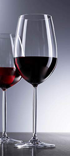 DIVA Schott Zwiesel Bordeaux - Juego de Copas de Vino (6 Unidades, tamaño Grande)