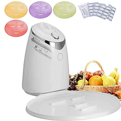 DIY Máquina de mascarilla Facial Natural Mascarilla Orgánica Natural con Colágeno de Frutas y Vegetales (32 pcs Tabletas de colágeno)