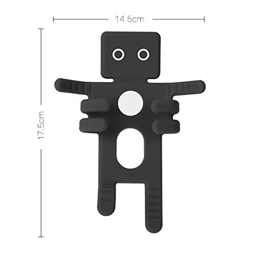 DIYthinker Titular del Tablero de Instrumentos Japón Rosa Sushi Palillos Negro de teléfono del Montaje del Coche para el Regalo del teléfono Celular