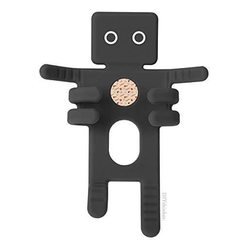 DIYthinker Titular del Tablero de Instrumentos Japón Rosa Sushi Palillos Negro de teléfono del Montaje del Coche para el Regalo del teléfono Celular