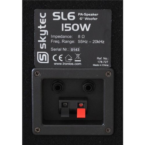 ’DJ Rookie’ Set Par de Altavoces Amplificador 800W PA