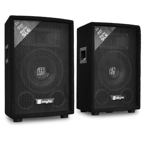 ’DJ Rookie’ Set Par de Altavoces Amplificador 800W PA