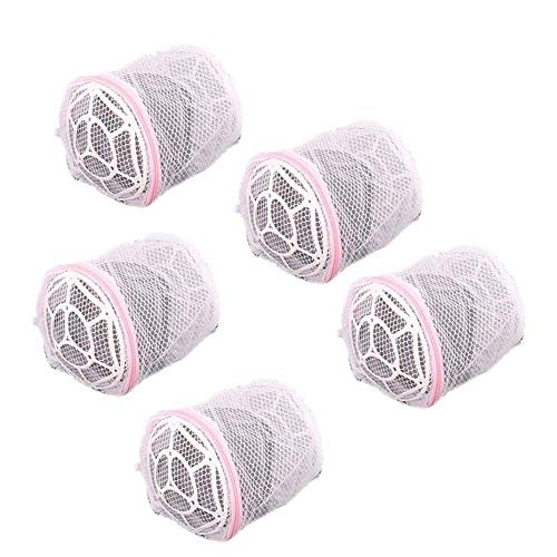 Dljyy Bolsa de lavandería 5pcs Sujetador Wash Bag Anti-deformación de la Ropa Interior de lavandería Bolsa Delicates lavandería Bolsa for calcetín Sujetador de la Ropa