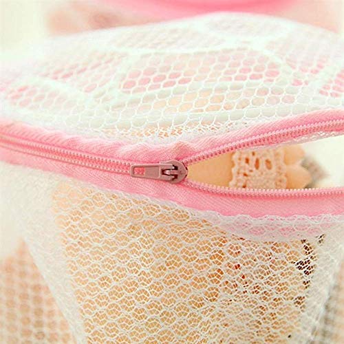 Dljyy Bolsa de lavandería 5pcs Sujetador Wash Bag Anti-deformación de la Ropa Interior de lavandería Bolsa Delicates lavandería Bolsa for calcetín Sujetador de la Ropa