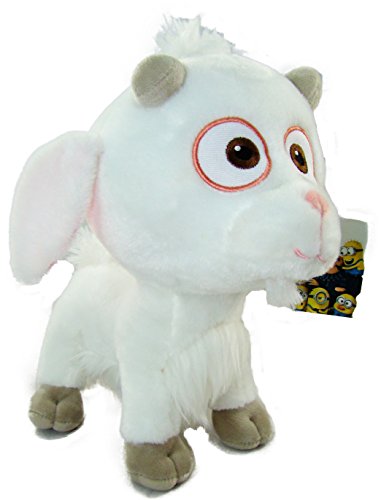 DM3 Minions: Peluche Uni Cabra Minions 28 cm Pelo Blanco (GRU mi Villano Favorito)