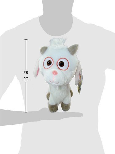 DM3 Minions: Peluche Uni Cabra Minions 28 cm Pelo Blanco (GRU mi Villano Favorito)