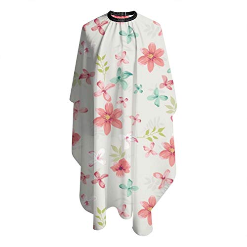 Dnwha - Delantales de peluquería Profesional de Cuatro pétalos de Color Aceite, para peluquería, peluqueros, peluquerías y Utensilios de peluquería