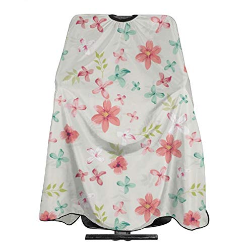 Dnwha - Delantales de peluquería Profesional de Cuatro pétalos de Color Aceite, para peluquería, peluqueros, peluquerías y Utensilios de peluquería