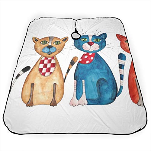 Dnwha - Delantales Profesionales para peluquería (4 Gatos)