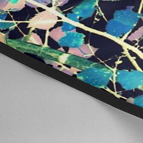 Dnwha Nature Pattern 4 - Delantales Profesionales para peluquería, diseño de Abedul, Color Azul