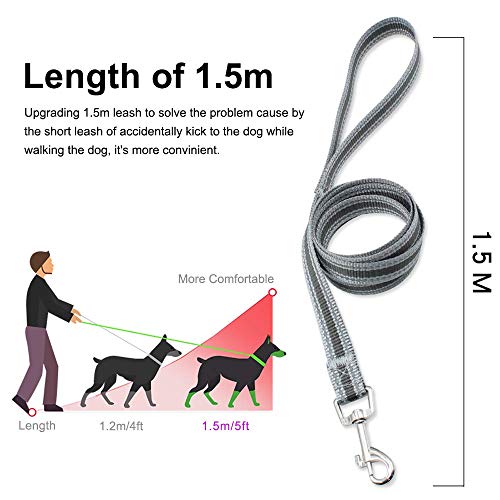 Dociote Arnés para Perros Perros pequeños, Arnés Deportivo para Perros Sin Tirón Ajustable Reflexivo y Transpirable Arnés Perros y Juego de Cables para Caminar, Entrenar Naranja S