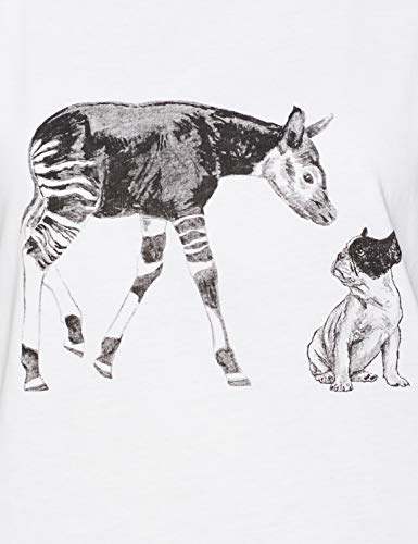 Dolores Promesas 107337 Camiseta, Blanco (Blanc Blanc), Small (Tamaño del Fabricante:S) para Mujer