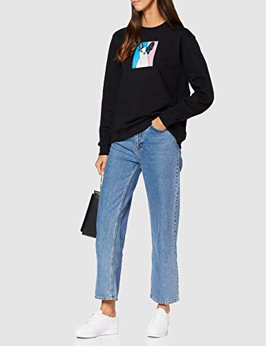 Dolores Promesas 108108 Camiseta, Negro (Negro (Negro 00) 000), Small (Tamaño del Fabricante:Small (Tamaño del Fabricante:S)) para Mujer