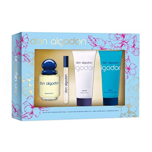 DON ALGODÓN Colonia 100Vapo+Gel75+Body 75+Vial10+Deo150(EST).